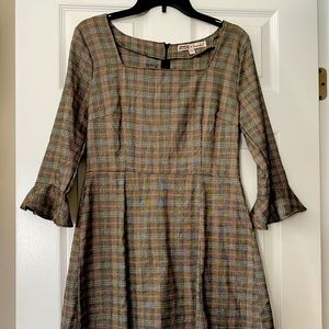 Fun and flirty plaid dress